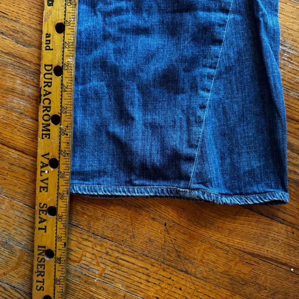 True Religion Joey Jeans Mens Size 36x33 Bootcut Denim Made in‎ USA Dark Wash
